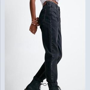 Black BDG mom jeans